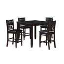 New Classic Furniture Gia 5 pc Counter Height Dinette D1701-542-EBY IMAGE 1