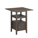 New Classic Furniture Derby 5 pc Counter Height Dinette D3232-52S IMAGE 2