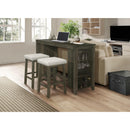 New Classic Furniture Churon 3 pc Pub Height Dinette D321-3P IMAGE 2