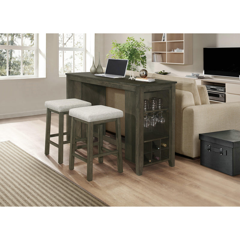 New Classic Furniture Churon 3 pc Pub Height Dinette D321-3P IMAGE 2