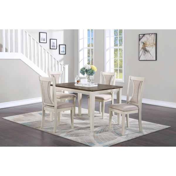 New Classic Furniture Hudson 5 pc Dinette D3832C-60-REC IMAGE 1