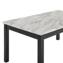 New Classic Furniture Round Celeste Dining Table with Marble Top D400-10 IMAGE 3