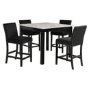 New Classic Furniture Celeste Counter Height Dining Chair D400-22-BLK IMAGE 7