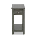 New Classic Furniture Noah End Table T13-23-GRY IMAGE 1
