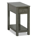New Classic Furniture Noah End Table T13-23-GRY IMAGE 2