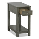 New Classic Furniture Noah End Table T13-23-GRY IMAGE 3
