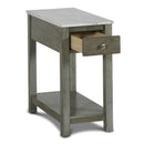 New Classic Furniture Noah End Table T13-23-GRYMB IMAGE 3