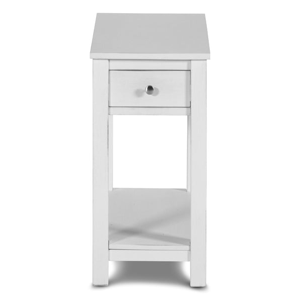 New Classic Furniture Noah End Table T13-23-WHT IMAGE 1