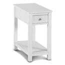 New Classic Furniture Noah End Table T13-23-WHT IMAGE 2