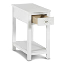 New Classic Furniture Noah End Table T13-23-WHT IMAGE 3