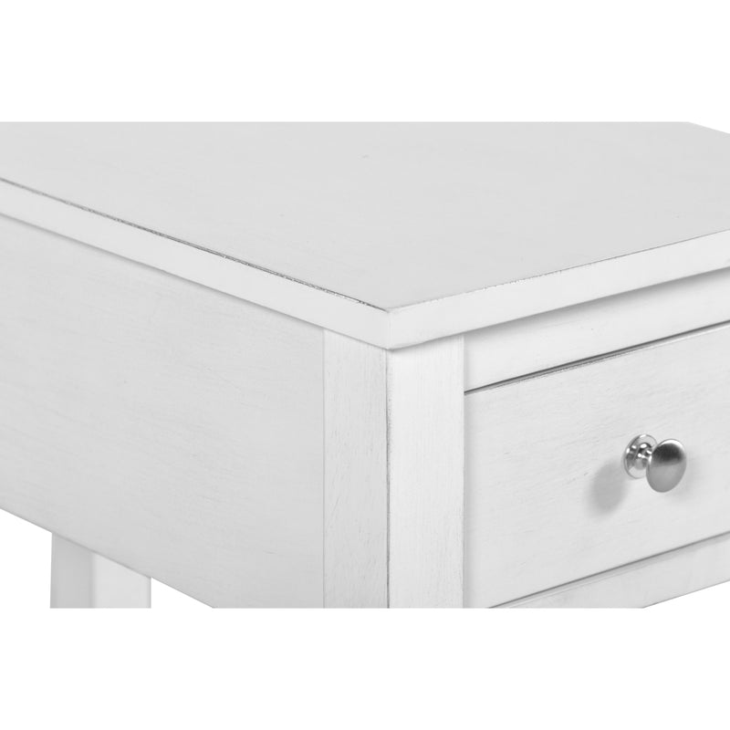 New Classic Furniture Noah End Table T13-23-WHT IMAGE 5