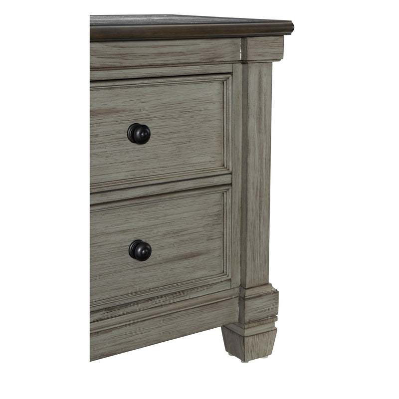 Homelegance Weaver 2-Drawer Nightstand 1626GY-4 IMAGE 7