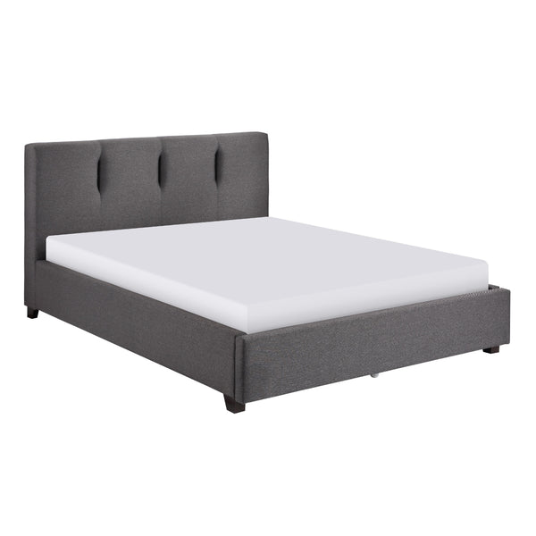 Homelegance Aitana Full Upholstered Platform Bed 1632GHF-1* IMAGE 1