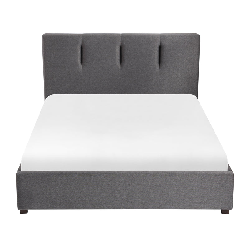 Homelegance Aitana Full Upholstered Platform Bed with Storage 1632GHF-1DW* IMAGE 2