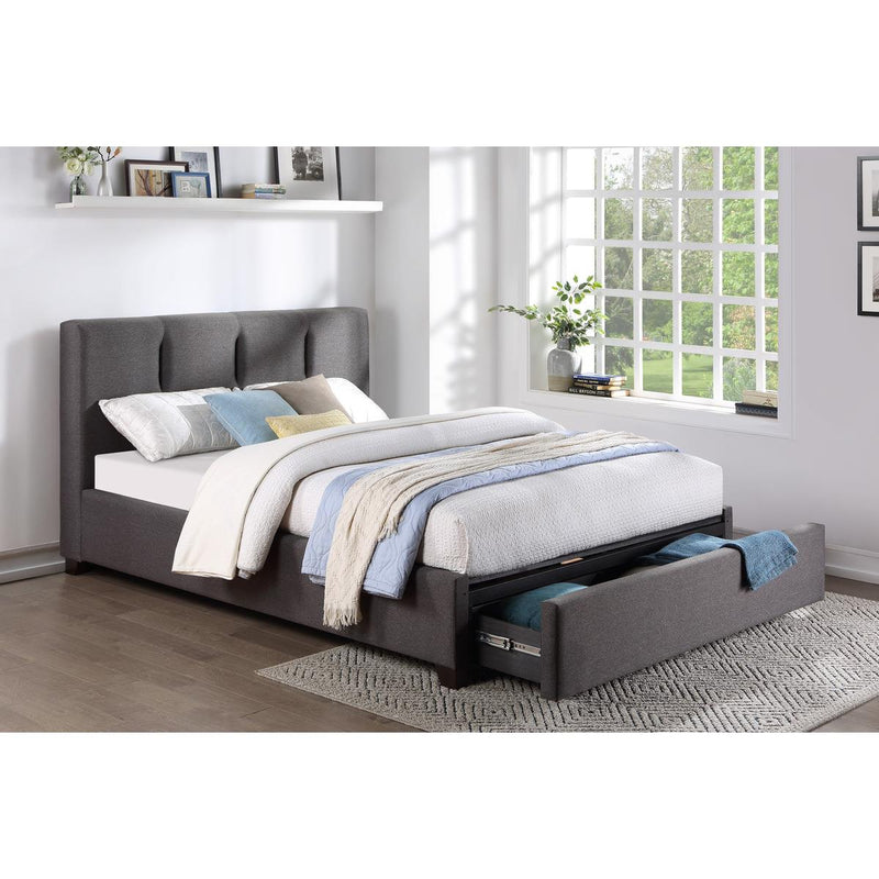Homelegance Aitana Full Upholstered Platform Bed with Storage 1632GHF-1DW* IMAGE 6