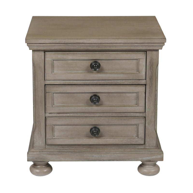 New Classic Furniture Allegra 3-Drawer Kids Nightstand Y2159-042 IMAGE 1