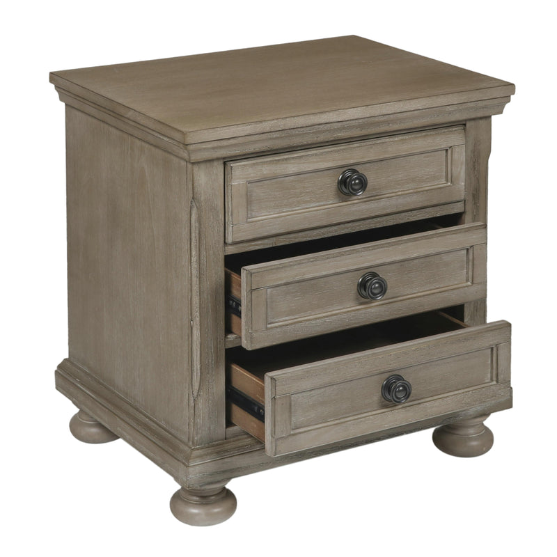New Classic Furniture Allegra 3-Drawer Kids Nightstand Y2159-042 IMAGE 3