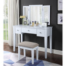 Acme Furniture Severus 3-Drawer Vanity Table 90362 IMAGE 1