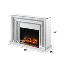 Acme Furniture Noralie 90523 Fireplace IMAGE 8