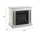 Acme Furniture Noralie 90864 Fireplace IMAGE 4