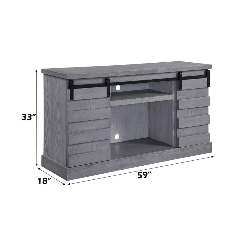 Acme Furniture Amrita 91616 TV Stand with Fireplace IMAGE 7
