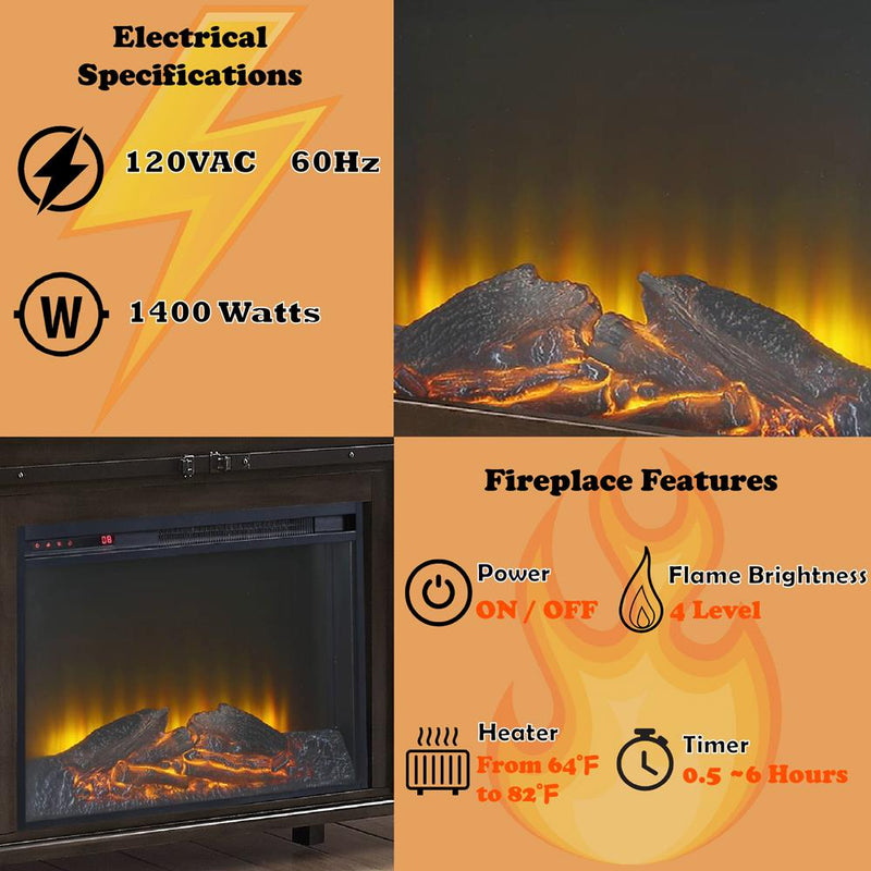 Acme Furniture Apison 91630 Entertainment Center IMAGE 7