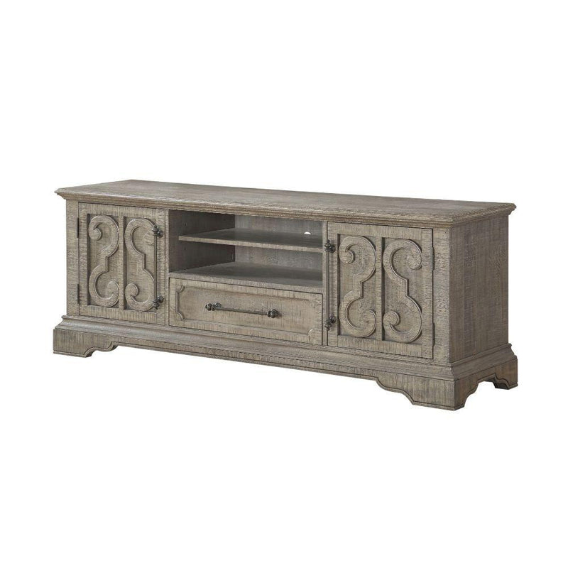Acme Furniture Artesia TV Stand with Cable Management 91765 IMAGE 3