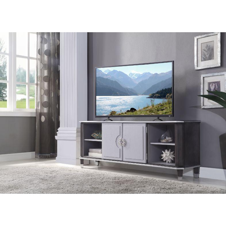 Acme Furniture House Beatrice TV Stand with Cable Management 91983 IMAGE 9