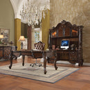 Acme Furniture Versailles 92284 Executive Computer Desk with Hutch IMAGE 3