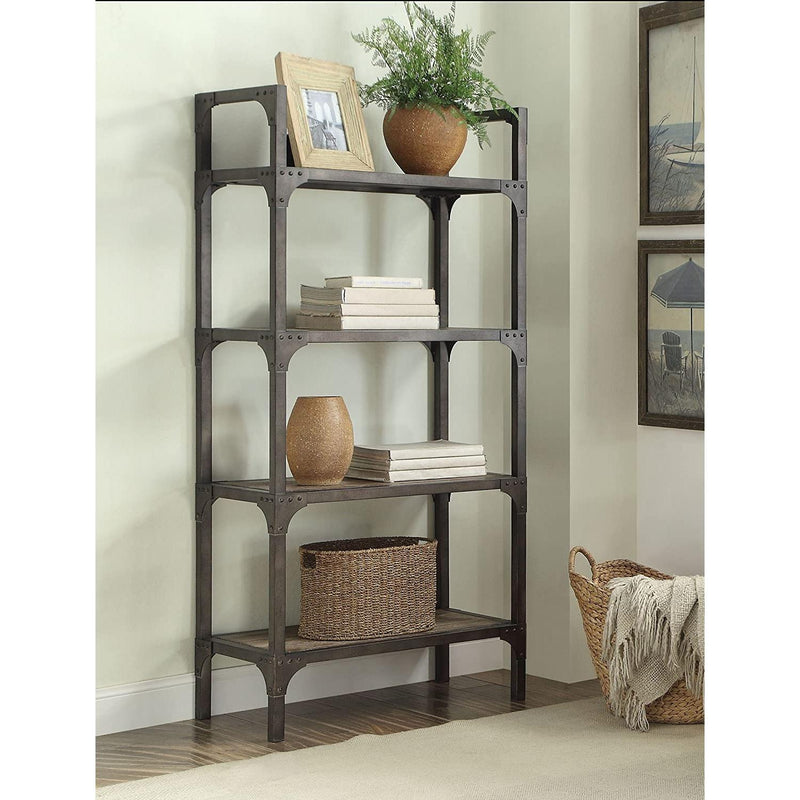 Acme Furniture Bookcases 4-Shelf 92327 IMAGE 3