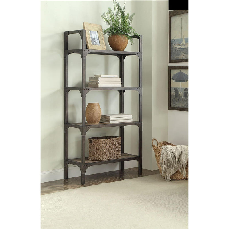 Acme Furniture Bookcases 4-Shelf 92327 IMAGE 4