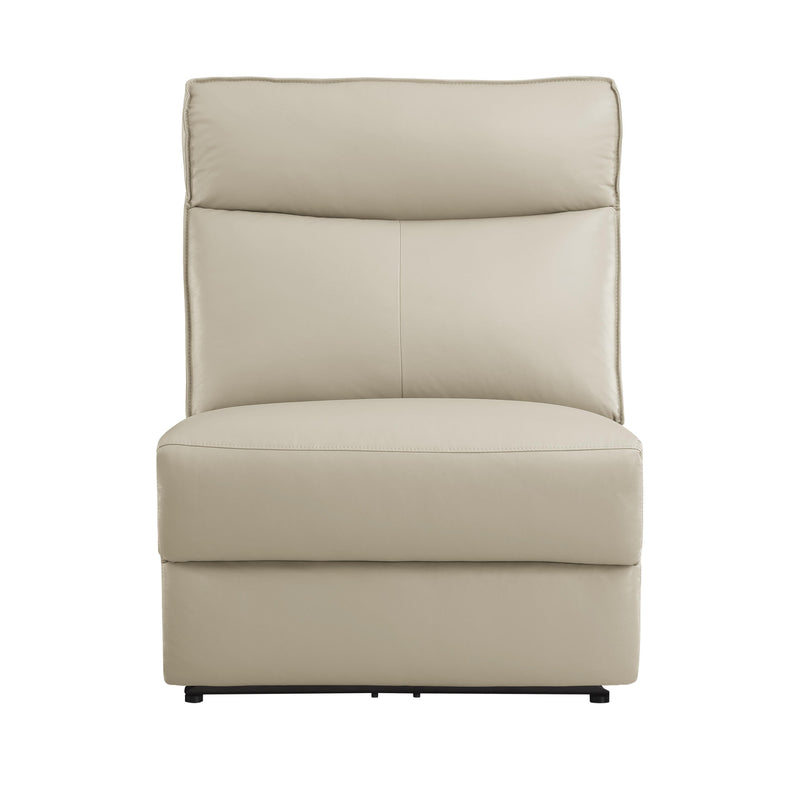 Homelegance Maroni Power Reclining Leather Match 6 pc Sectional 8259RFTP*6SCPWH IMAGE 12