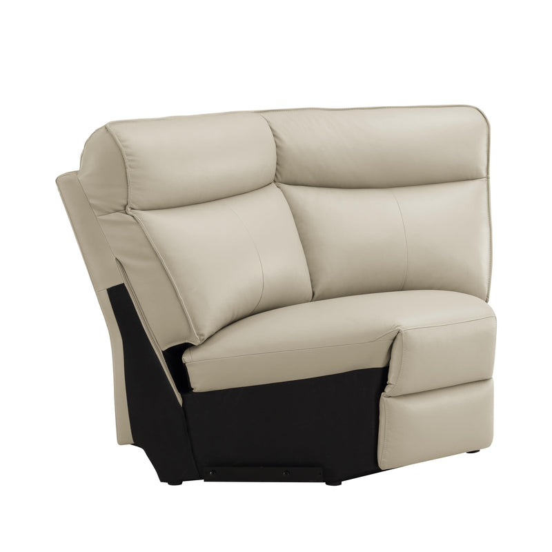 Homelegance Maroni Power Reclining Leather Match 6 pc Sectional 8259RFTP*6SCPWH IMAGE 16