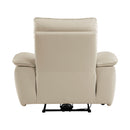 Homelegance Maroni Power Leather Match Recliner 8259RFTP-1PWH IMAGE 4