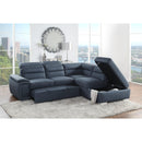 Homelegance Platina Stationary Fabric Sleeper Sectional 8277NBU* IMAGE 8