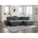 Homelegance Platina Reclining Fabric 3 pc Sectional 8277NGY* IMAGE 7