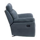 Homelegance Clifton Glider Fabric Recliner 9301BUE-1 IMAGE 3