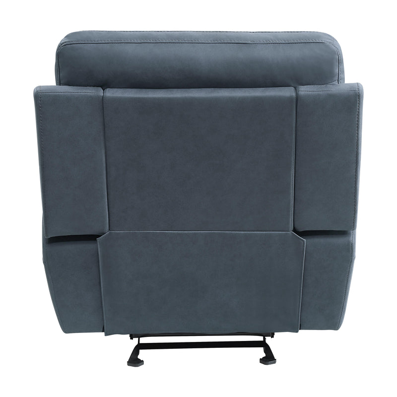 Homelegance Clifton Glider Fabric Recliner 9301BUE-1 IMAGE 4