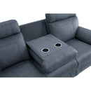 Homelegance Clifton Reclining Fabric Sofa 9301BUE-3 IMAGE 5