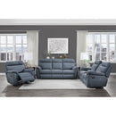 Homelegance Clifton Reclining Fabric Sofa 9301BUE-3 IMAGE 7