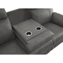 Homelegance Clifton Reclining Fabric Sofa 9301GRY-3 IMAGE 5