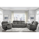 Homelegance Clifton Reclining Fabric Sofa 9301GRY-3 IMAGE 7