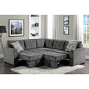 Homelegance Lanning Fabric 3 pc Sectional 9311GY*SC IMAGE 11