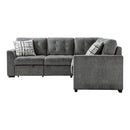 Homelegance Lanning Fabric 3 pc Sectional 9311GY*SC IMAGE 2