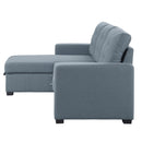 Homelegance Cornish Fabric 2 pc Sectional 9314BU*SC IMAGE 10