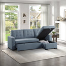 Homelegance Cornish Fabric 2 pc Sectional 9314BU*SC IMAGE 15