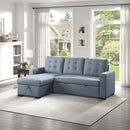 Homelegance Cornish Fabric 2 pc Sectional 9314BU*SC IMAGE 16