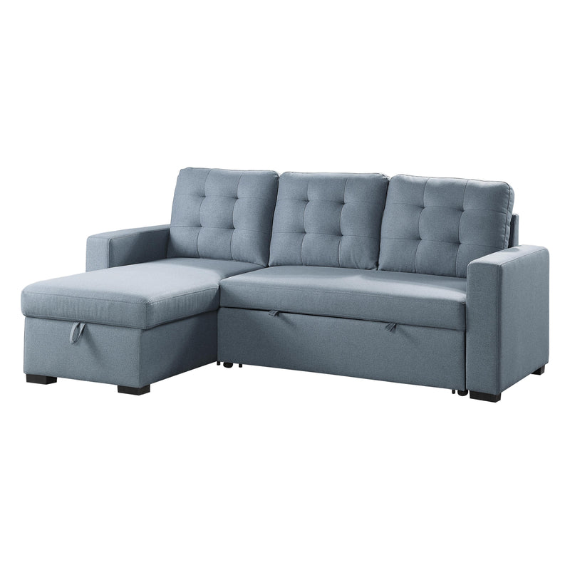 Homelegance Cornish Fabric 2 pc Sectional 9314BU*SC IMAGE 8