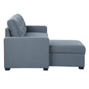 Homelegance Cornish Fabric 2 pc Sectional 9314BU*SC IMAGE 9