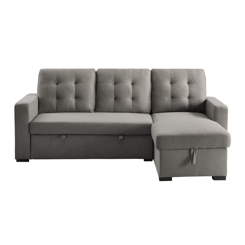 Homelegance Cornish Fabric 2 pc Sectional 9314GY*SC IMAGE 1
